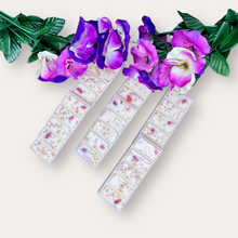 Load image into Gallery viewer, Pleasant Sunshine Wax Melts by Pure Essence Scent—white scented wax decorated with dried botanicals and decorative pebbles.